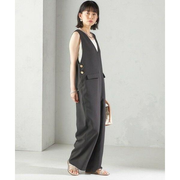 SHIPS / シップス 〈手洗い可能〉ハイカウント ダブルクロス オールインワン