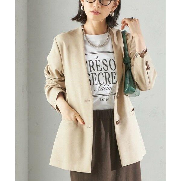 SHIPS / シップス 〈手洗い可能〉TUMUGITO(R) シャーク ツイード カラーレス ジャ...