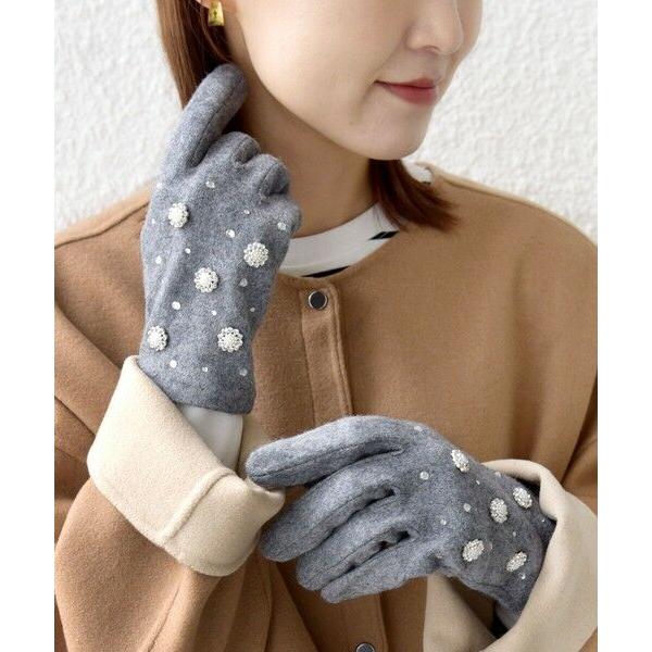 SHIPS / シップス ビジュー グローブ