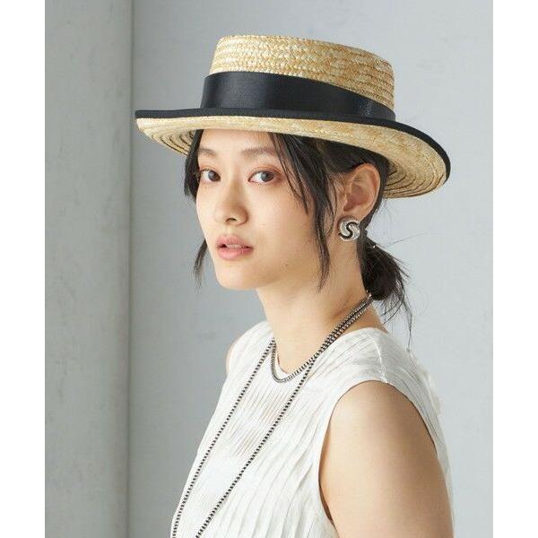 SHIPS / シップス BENELLI:ブラック リボン ハット