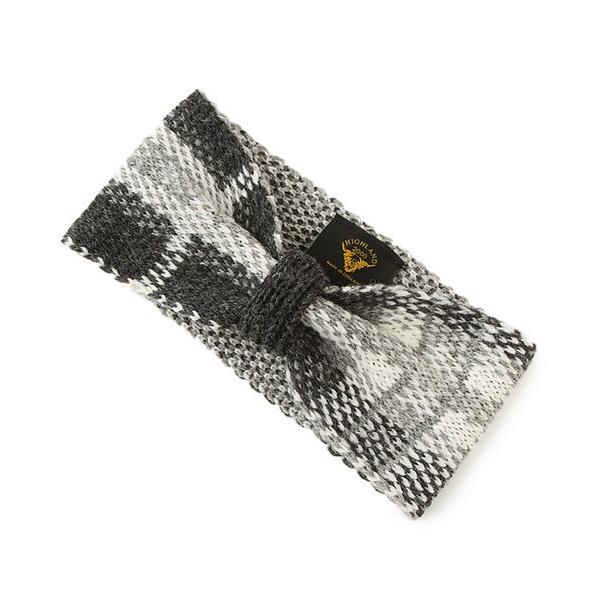 SHIPS / シップス HIGHLAND2000:チェックヘアバンド