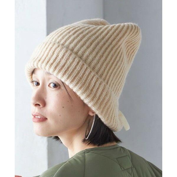 SHIPS / シップス 2WAY リボン ニット キャップ