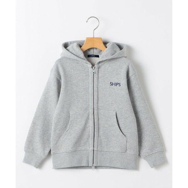 SHIPS / シップス SHIPS KIDS:140160cm / ロゴ フード ジップ パーカ