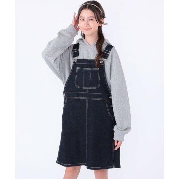 SHIPS / シップス SHIPS KIDS:140150cm /デニム オーバーオール スカート