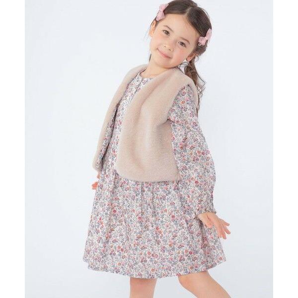 SHIPS / シップス SHIPS KIDS:100130cm / リバティ 長袖 ワンピース