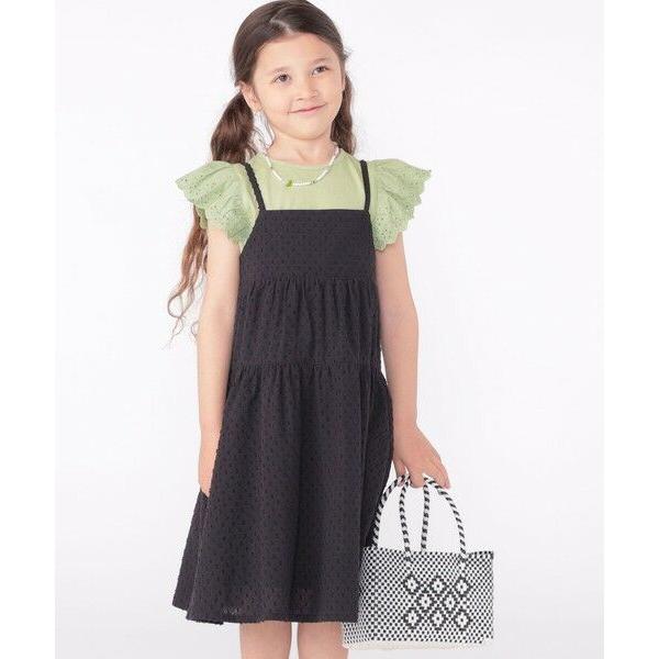 SHIPS / シップス SHIPS KIDS:100130cm / ジャカード キャミ ワンピース
