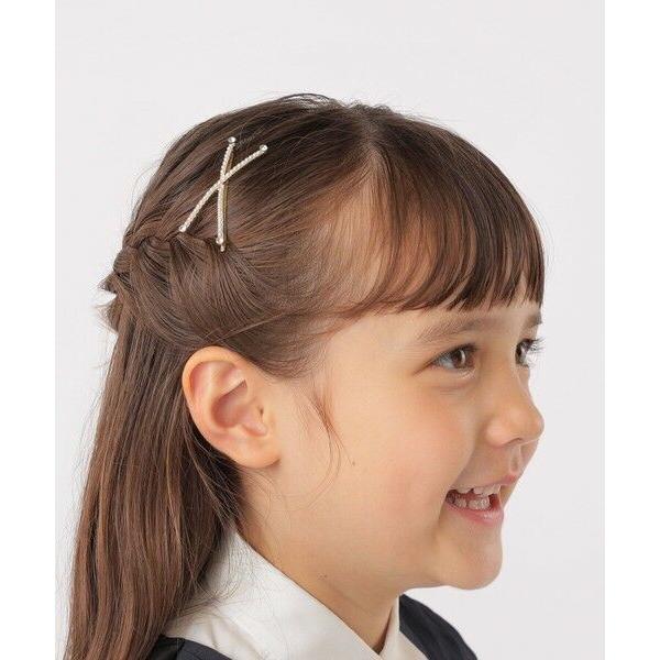 SHIPS / シップス SHIPS KIDS:クロス パール モチーフ ヘアピン セット