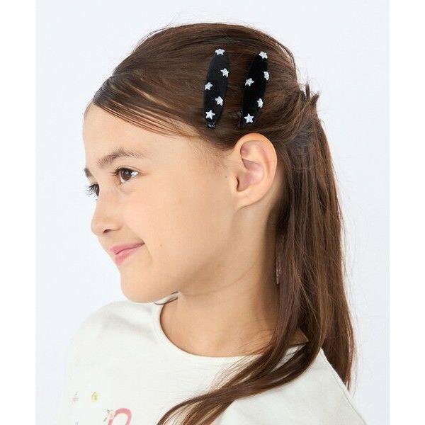 SHIPS / シップス SHIPS KIDS:ベロア (ポリエステル) スター ヘアクリップ セッ...