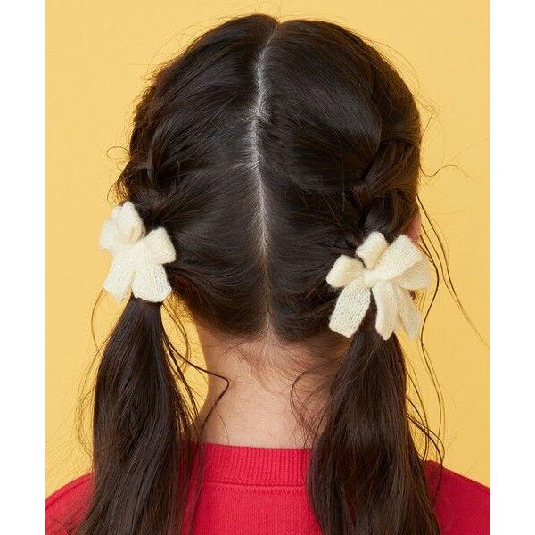 SHIPS / シップス リボン モチーフ ニット ヘアクリップ セット