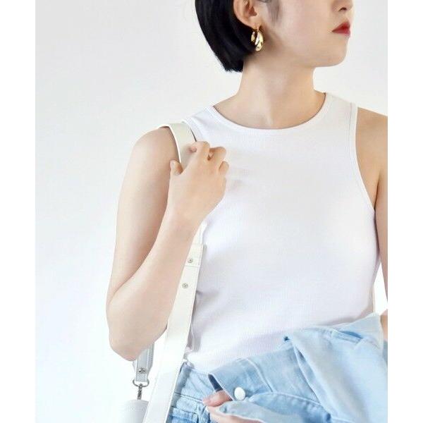 SHIPS / シップス quaranciel:〈洗濯機可能〉カップ付き アメリカンスリーブ リブ ...