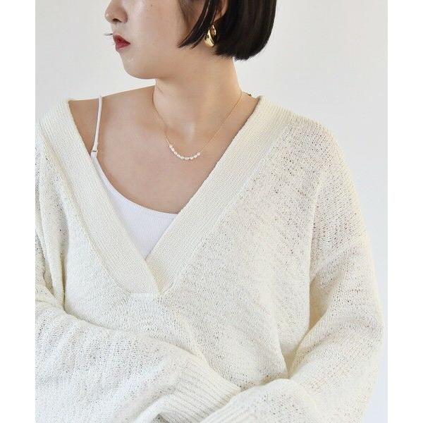 SHIPS / シップス quaranciel:〈洗濯機可能〉バックオープン カップ付き リブ キャ...