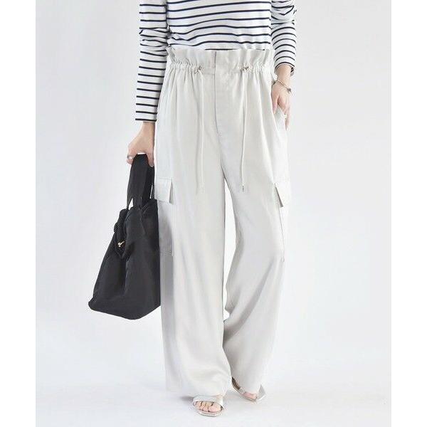 SHIPS / シップス quaranciel:〈手洗い可能〉ツイル ドロスト カーゴ パンツ（セッ...