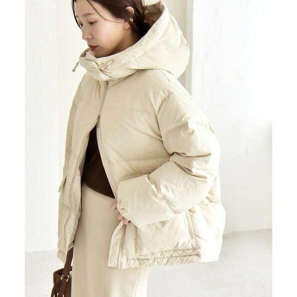 SHIPS / シップス quaranciel: フーディー &amp; ハイネック 2way ショート ダ...