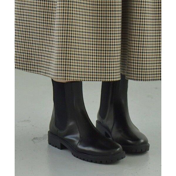 SHIPS / シップス quaranciel: トラック ソール サイドゴア ブーツ