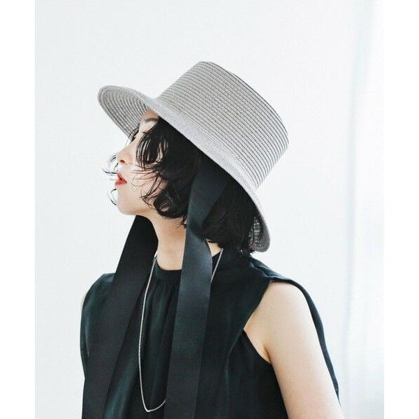 SHIPS / シップス quaranciel: リボン付き ペーパー ハット