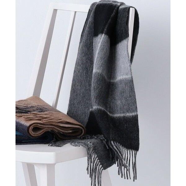 SHIPS / シップス SHIPS any: サープラスヤーン ウール リバーシブル チェック マ...