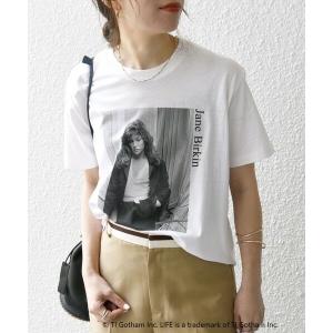 SHIPS for women / シップスウィメン GOOD ROCK SPEED:〈洗濯機可能〉LIFE フォト プリント TEE 24SS｜selectsquare