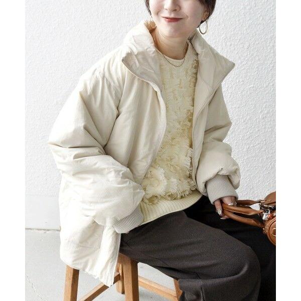 SHIPS / シップス 【WEB限定】SHIPS any: 中綿 ダブル ジップ スタンド ブルゾ...