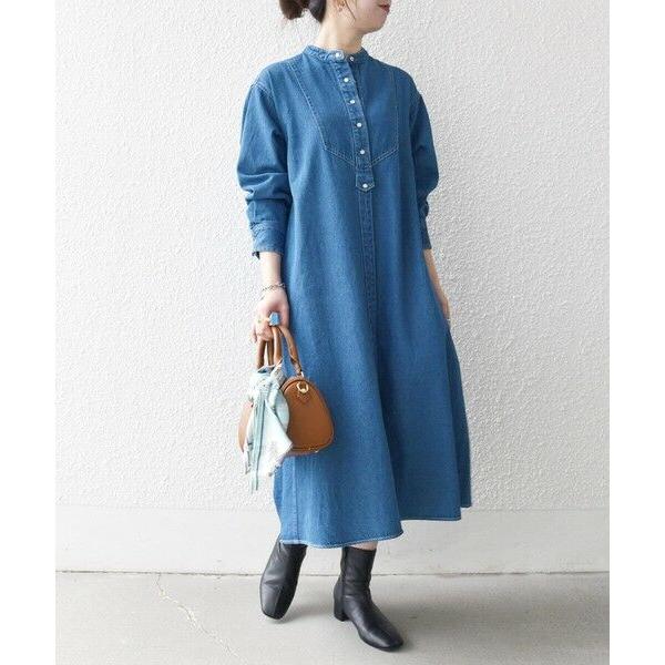 SHIPS / シップス SHIPS any:〈洗濯機可能〉デニム ブザム シャツ ワンピース［SH...