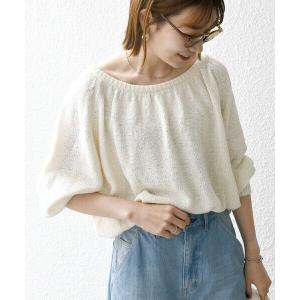 SHIPS for women / シップスウィメン SHIPS any:〈手洗い可能〉テープヤーン...