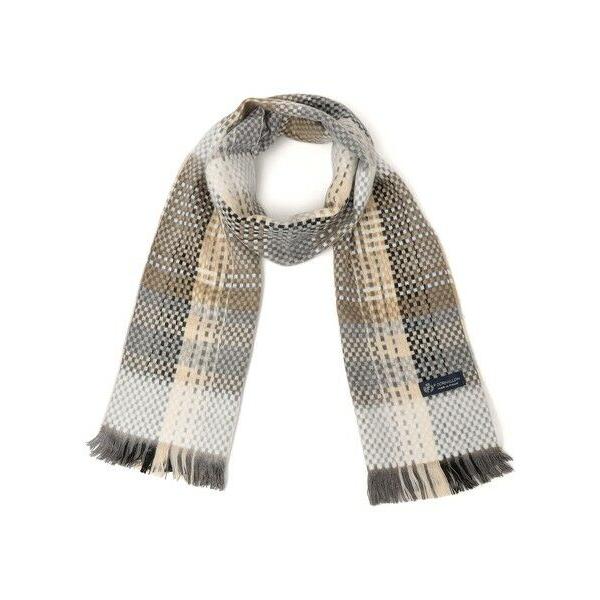 SHIPS / シップス P.CORNILLON:〈手洗い可能〉マルチカラー チェック ストール