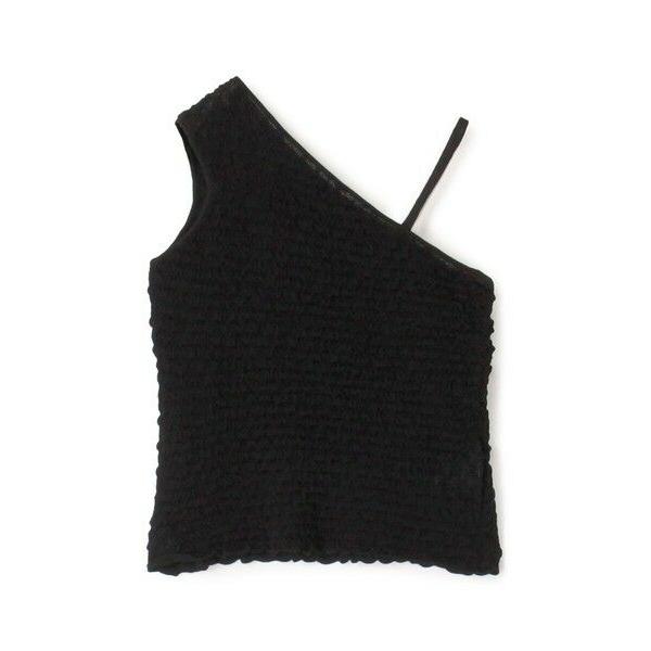 TOMORROWLAND / トゥモローランド シャーリングジャカード アシンメトリータンクトップ