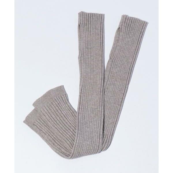 TOMORROWLAND / トゥモローランド ウーステッドウールリブ レッグウォーマー