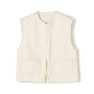 Ballsey（ボールジィ） ベスト ジレ コットンスラブツイード