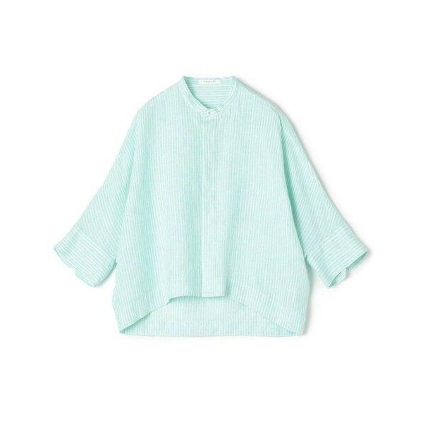 TOMORROWLAND / トゥモローランド リネンシャーティング クロップドシャツ