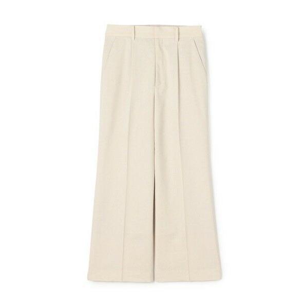 TOMORROWLAND / トゥモローランド ナチュラルスラブストレッチ セミフレアパンツ