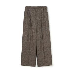 Ballsey（ボールジィ） ワイドパンツ パンツ メランジカルゼ タック