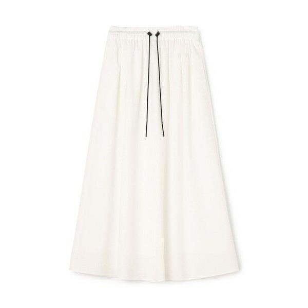 TOMORROWLAND / トゥモローランド シアーサッカーギャザーロングスカート