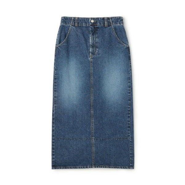 TOMORROWLAND / トゥモローランド コットンデニム Iラインロングスカート