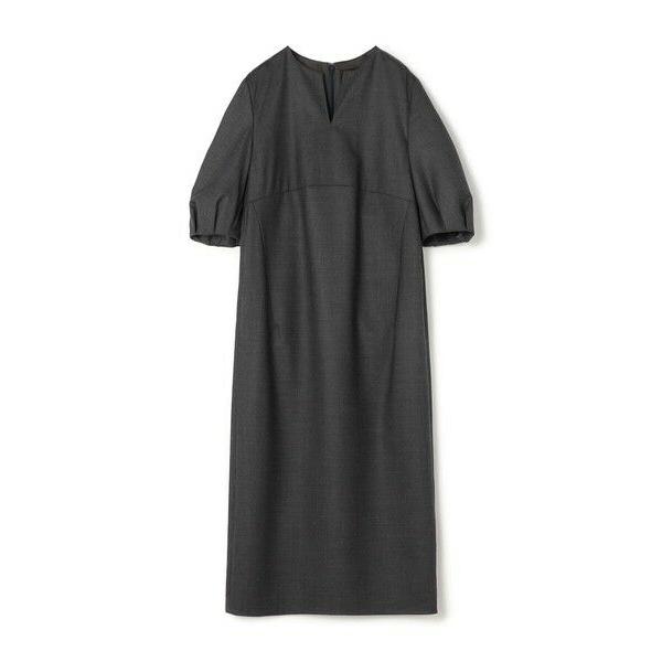 TOMORROWLAND / トゥモローランド スーパーウールウィーブ ハイウエストIラインワンピー...