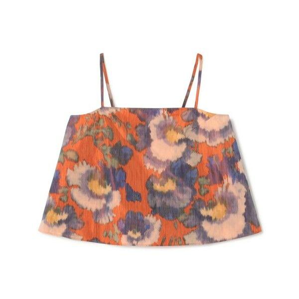 TOMORROWLAND / トゥモローランド ヴァーミリオンプリント トラペーズキャミソール