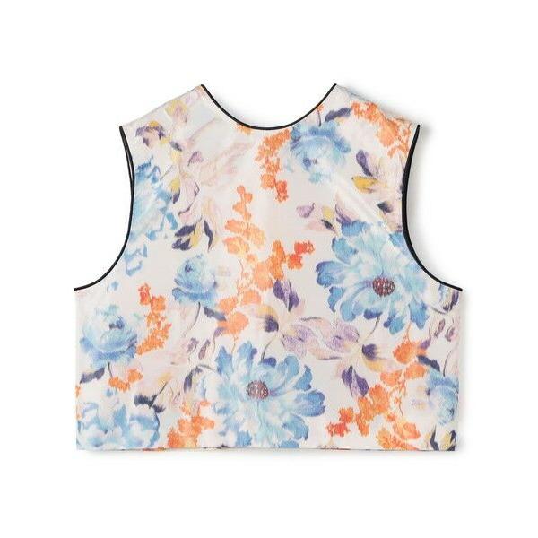 TOMORROWLAND / トゥモローランド ピヴォワンヌプリント フロンタブルジレ