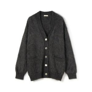 DES PRES（デプレ） カーディガン ピュアカシミヤファー Vネック