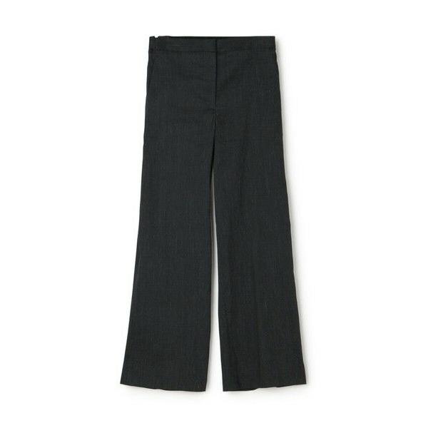 TOMORROWLAND / トゥモローランド リネンナイロンストレッチ セミワイドパンツ