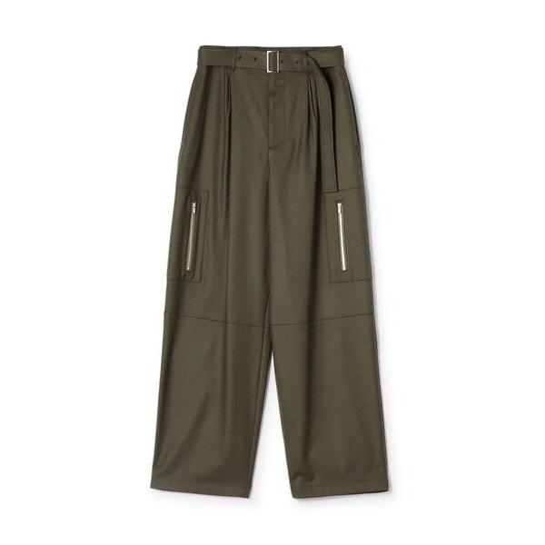 TOMORROWLAND / トゥモローランド ライトフラノストレッチ  アウトポケットカーゴパンツ