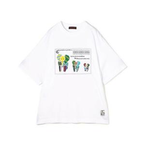 CABaN（キャバン） tシャツ スビンコットン MIX PATTERNED ELEPHANT T