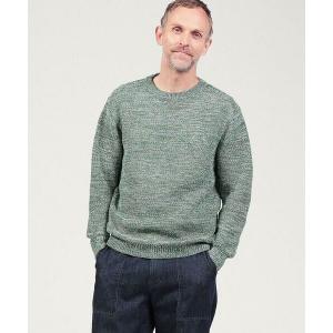 TOMORROWLAND / トゥモローランド コットンリネン クルーネックニット