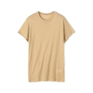 BASERANGE（ベースレンジ） tシャツ 半袖 バンブー クルーネックプル