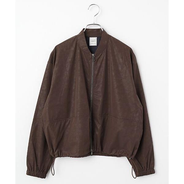 Harriss / ハリス フェイクレザーショートブルゾン