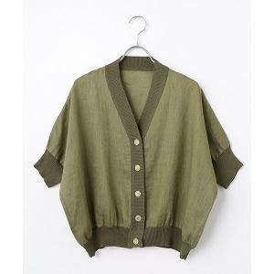Harriss / ハリス リネンシャツカーディガン