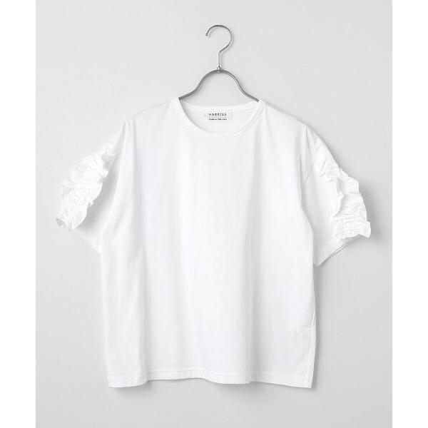 Harriss / ハリス 袖フリルＴシャツ