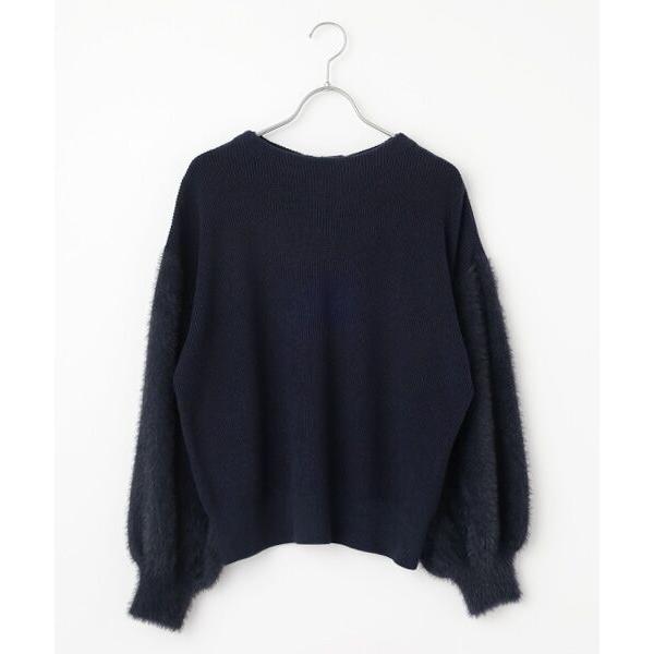 Harriss / ハリス フェザースリーブニットプルオーバー