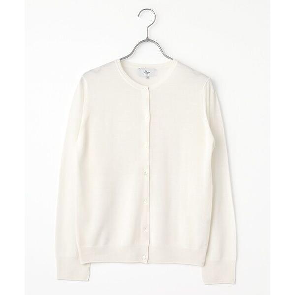 Harriss / ハリス クルーネックニットカーディガン