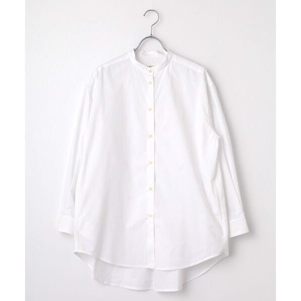 Harriss / ハリス バンドカラーロングシャツ