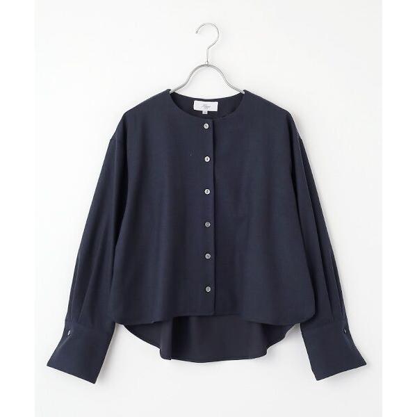 Harriss / ハリス ノーカラーシャツ