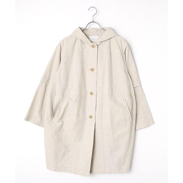 Harriss / ハリス コクーンシルエットスプリングコート